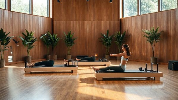 Découvrez le pilates dans un studio de remise en forme réputé